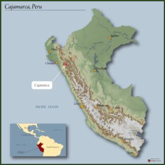 Peru-Cajamarca-map